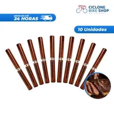 Kit 10Und Faca de Frutas Faca Cutelo Churrasco Carne de Cozinha pra Cortar Churrasco Com Bainha