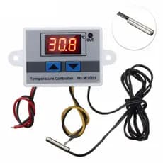 W3001 110V 220V 12V 24V Controlador De Temperatura Digital Termostato Com Sonda