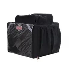 Bag Motoboy Coyote® em Nylon 600 Emborrachado Impermeável 45L - (SEM ISOPOR) Capa para Delivery Food Qualidade Superior
