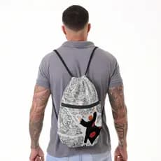 Mochila Saco Coyote® Akatsuki Pain Shinra Tensei Reforçada com Alça de Corda