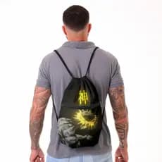 Mochila Saco Coyote® Jojo's Iesu Reforçada com Alça de Corda