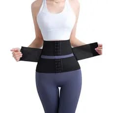 Cinta Abdominal Super Justa com Faixa de Cintura Forte |   Cinta de Emagrecimento para a Cintura, Cinta para Barriga Lis