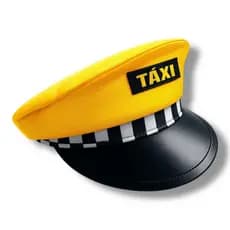 Quepe Taxista / Boina Taxi / Fantasia