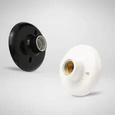 Plafon Atlas Simples 1 Lâmpada Bivolt