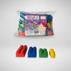Bloco de Montar Pequeno Infantil Crianças 320 Peças – 18 Meses+
