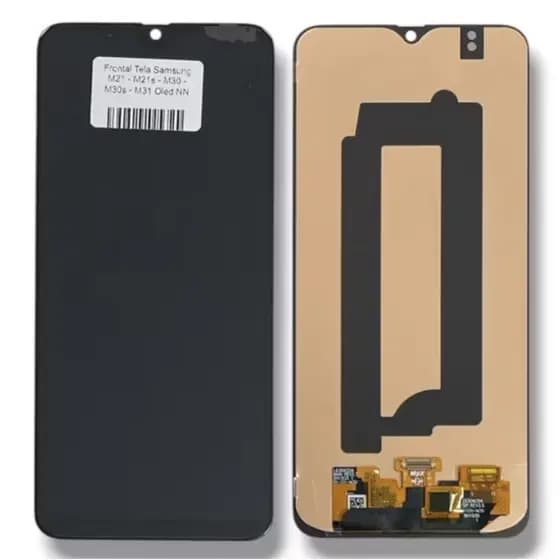 Tela Display Frontal Compatível Samsung M21 - M21s - M30 - M30s - M31 Original A 30