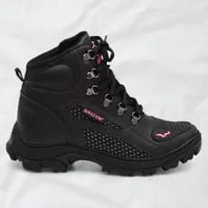 Bota de Cano Alto para Mulheres Aventureiras - Impermeável, Confortável e Estilosa