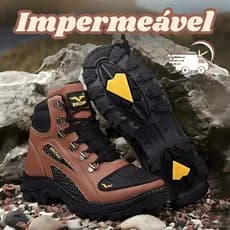 Bota Coturno Estilo CAT Botina Masculino Impermeável Pronta Entrega Promoção - 36 ao 43