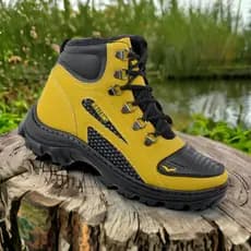 Bota Masculina Coturno CAT - Borracha Premium para Motoqueiros e Trilhas Promo 2024 - Envio Imediato