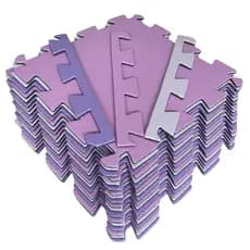 Kit 12 Tatames 50x50 10mm Feminino Economico