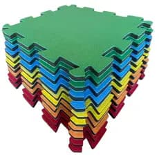 Kit 10 Tatames 50x50 20MM Colorido Economico