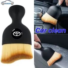 1Pc Toyota Acessórios Genéricos Para Carros Limpeza Interior Do Carro Escova Macia Painel De Controle De Ar Gap Remoção De Pó De Detalhe Ferramenta De Automática Corolla Cross Hilux Yaris Etios RA