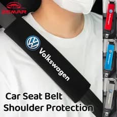 2Pcs Volkswagen Universal Car Seat Cinto De Segurança Do Assento Carro Cobre O Ombro Acessórios Interiores Para Golf Mk4 Mk7 MK3 jetta mk6 Up Passat b5 b6 VW Polo 9n 9n3 gol g5 g4 g3 g6 Nivus Fox new Beetle Virtus