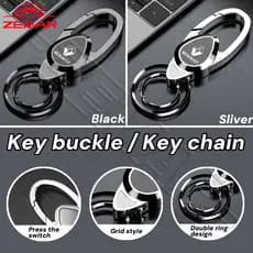 Chaveiro De Carro De Metal Renault Porta-Chaves De Motocicleta Anel Duplo De Alta Qualidade Fivela De Chave Suspensa Pad