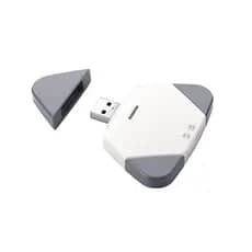 FC & EC 3 Em 1 Leitor De Cartão De Memória Com Tampa Magnética Triangular USB-C Porta Relâmpago Suporte TF/SD Para PC La