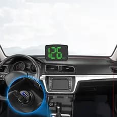 Velocímetro Digital HUD Universal Para Carro , Display Head Up Veículos De Caminhão A Motor , Medidor De Velocidade , Di