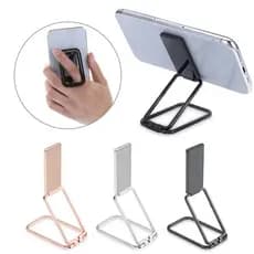 Suporte De Telefone Móvel Com Rotação De 360 Multiângulo Dobrável Ajustável Ultrafino Montagem De Anel De Dedo