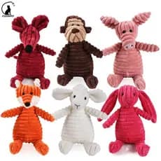 Brinquedo De Cachorro Mordida Resistentes Mordedor Animais De Pelúcia