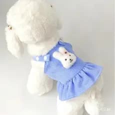 Vestido De Alça Para Animais De Estimação , Suspensórios Cães E Gatos , Saia , Veludo , Sem Mangas , Fantasia Fofa De Ca
