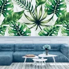 Papel De Parede Adesivo De Parede Decoração Flor 5 METROS x 45CM Adesivo Autocolante GEOMÉTRICO 3D Sala Quarto