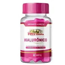 Colágeno àcido Hialurônico Peptídeos Colágeno + Biotina + Vit A C E 60 Cápsulas 500mg