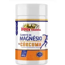 Cloreto de Magnésio + Cúrcuma  120 caps -Rei Terra
