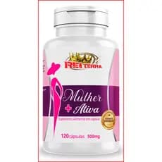 Mulher + Ativa - Colágeno + Biotina + Magnésio 120 caps - Rei terra