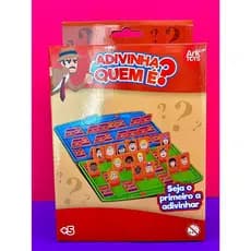 Adivinha quem é (Estilo Cara a Cara) com 02 Tabuleiros - Ark Toys