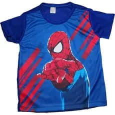 Camisa Infantil Aranha Homem Desenho