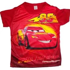 Camisas Infantil Carros Desenho Relâmpago Lançamento