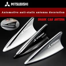 Carro Universal Dummy Shark Fin Telhado Decorativo Antena Decorativa Aérea Para Mitsubishi Xpander Atrai Miragem outlander pajero sport Triton