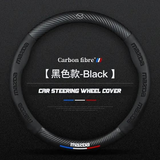 [Produtos em estoque] Capa de volante Mazda para Mazda 2 3 5 6CX5 CX7 CX3 CX8 CX9 GJ BM BL Atenza Axela, capa de volante