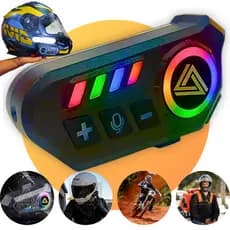 Fone Moto Para Capacete Bluetooth Ouvido Sem Fio Prova Água
