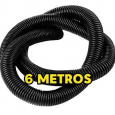 Rolo de Mangueira Universal 6 Metros 32mm  -  Para Áreas Maiores Sem Deslocar Aspirador