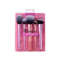 RT Real-Techniques 5 Peças Conjunto De Escovas De Maquiagem/BLUSH/Contorno Do Nariz/Somberament