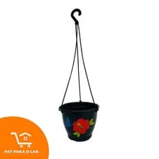 Kit 3 Vasos Cuia Decorado 16cm com Haste 44cm Resistente