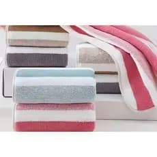 Toalha de Banho Coral de Veludo Adulto Toalha Absorvente macia Toalha Listrada 888