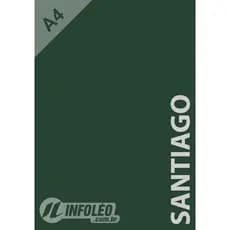Papel Color Plus A4 180g Santiago (Verde Musgo) - 10, 20, 30, 40 ou 50 Folhas