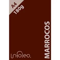 Papel Color Plus A4 180 gramas Marrocos (Marom Escuro)
