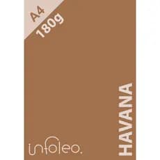 Papel Color Plus A4 180g Havana Marrom Claro - 10, 20, 30, 40 ou 50 folhas