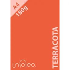 Papel A4 180g Terracota Color Plus Sensationplus