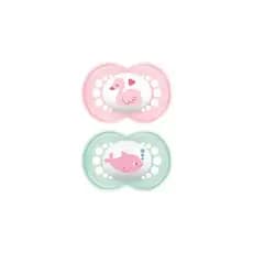 Chupeta Original MAM 6+ Meses Original, Air e Nigh Kit e Unidade Embalagem Lacrada