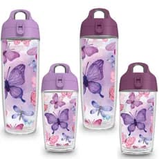 Garrafa Squeeze de água Borboletas personagem personalizado/Borboletas/Borboleta