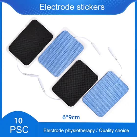 20/30/50pcs 6 * 9cm Almofadas De Eletrodo Para Estimulador Muscular Patche Nervoso Dezenas Máquina De Fisioterapia Fina
