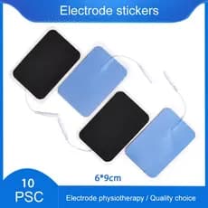 20/30/50pcs 6 * 9cm Almofadas De Eletrodo Para Estimulador Muscular Patche Nervoso Dezenas Máquina De Fisioterapia Fina