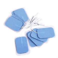 10/20/30 PCS 2mm Plug Não-Tecido Gel Eletrodo Pads Reutilizáveis Auto-Adesivo Eletrodo Pads Corpo Condutora Digital Mass
