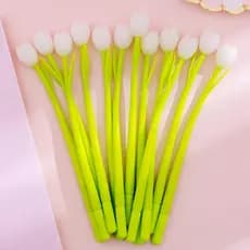 Caneta Tulip Silicone Gel Caneta Japonesa Criativa Meet Light Change Color Estudantes bonitos de alto valor usam Caneta Preta de Assinatura