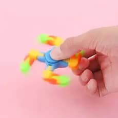 Deformáveis Fidget Fidget Spinner Spinner Corrente de Descompressão Variedade de Brinquedos Giratórios