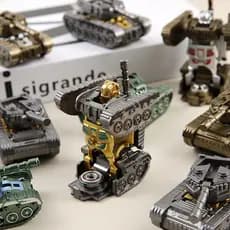 Deformação tanque fidget spinner brinquedo de descompressão carro rotativo brinquedo das crianças fidget spinner