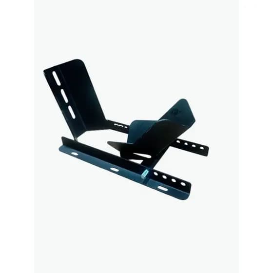 suporte fixo trava de roda dianteira moto carretinha reboque suporte de moto para carretinha